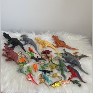 Assorted Toy Dinosaurs multi colours
